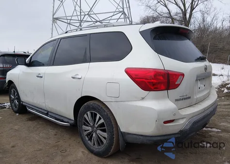 2019 Nissan Pathfinder Sv z USA, uszkodzony, nr VIN 5N1DR2MM4KC641567
